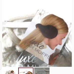 Brand New Brookstone Mink Ear Muffs